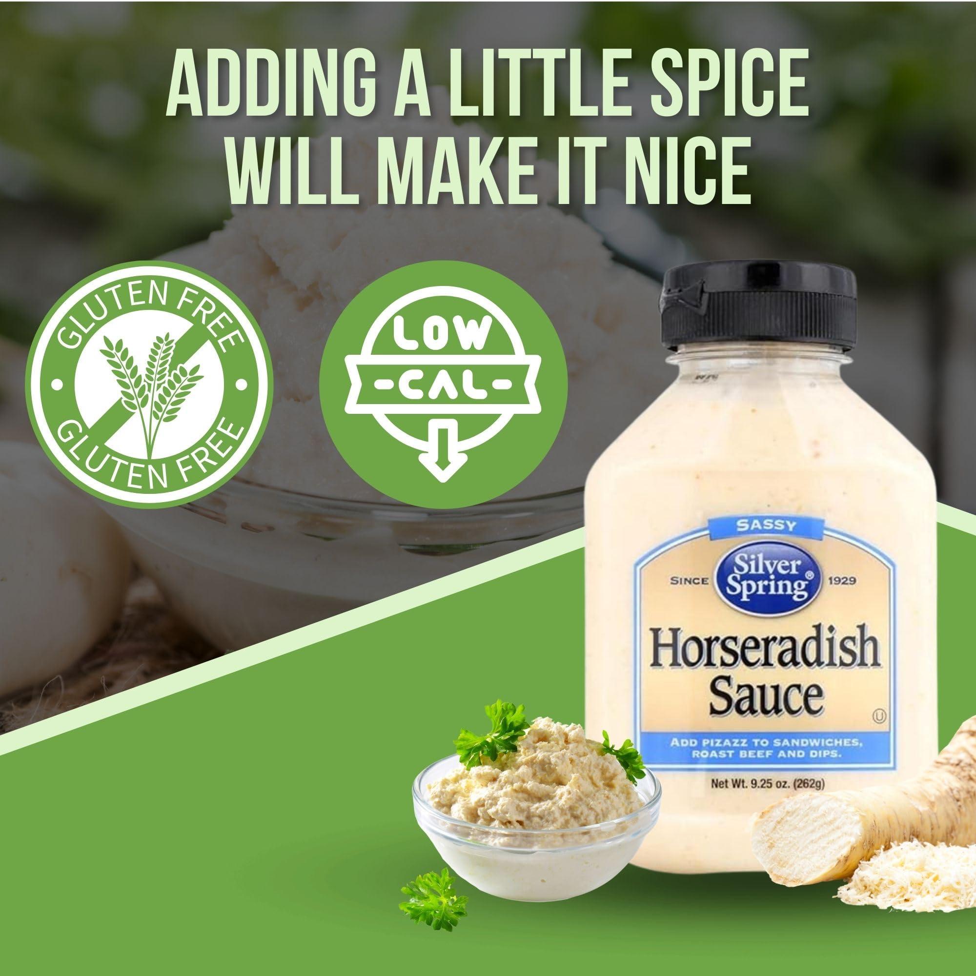 GOOD FOR MY HOME Horseradish Sauce Bundle. Includes One - 9.25 Oz Silvre String Horseradish Bottle Comes with Good for My Box, Creamy Horseradish Cream Ideal for Sandwiches, Roast Beef, and Culinary Delights.