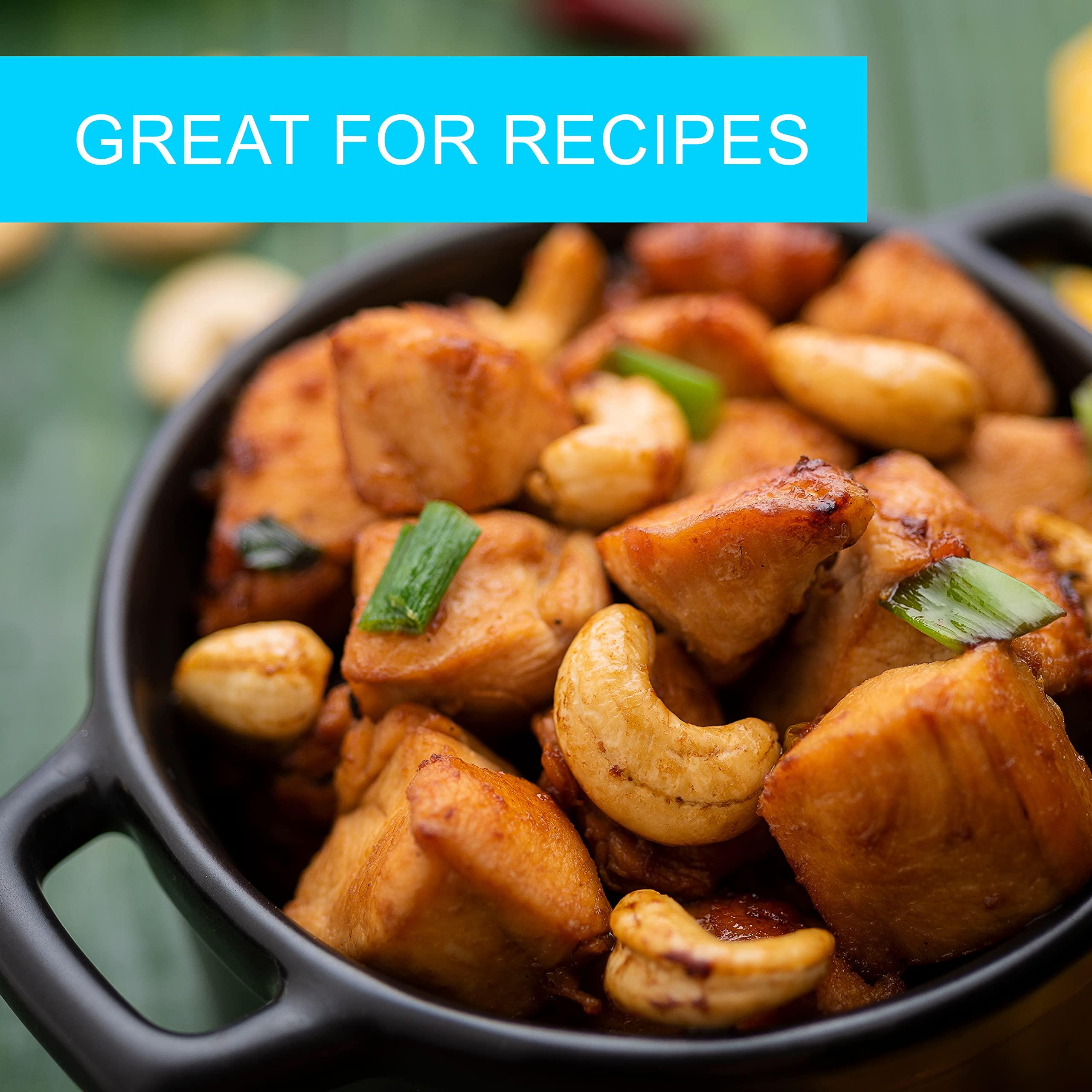 Jaybee\'s Raw Cashews 1 Pound | Whole Natural Unsalted Cashew Nuts | Naturally Gluten-free Cashew Nuts Bulk | Vegan & Keto Protein Snack | Use for Cashew Milk, Butter, Salads, Baking Recipes, Compare to Organic Cashews | Jaybee\'s