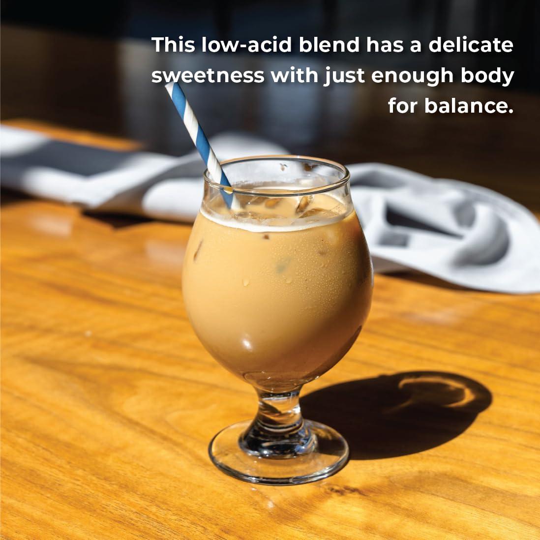 TRUCUP trcup Low-Acid Espresso Blend Coffee (Whole Bean, 12 oz)