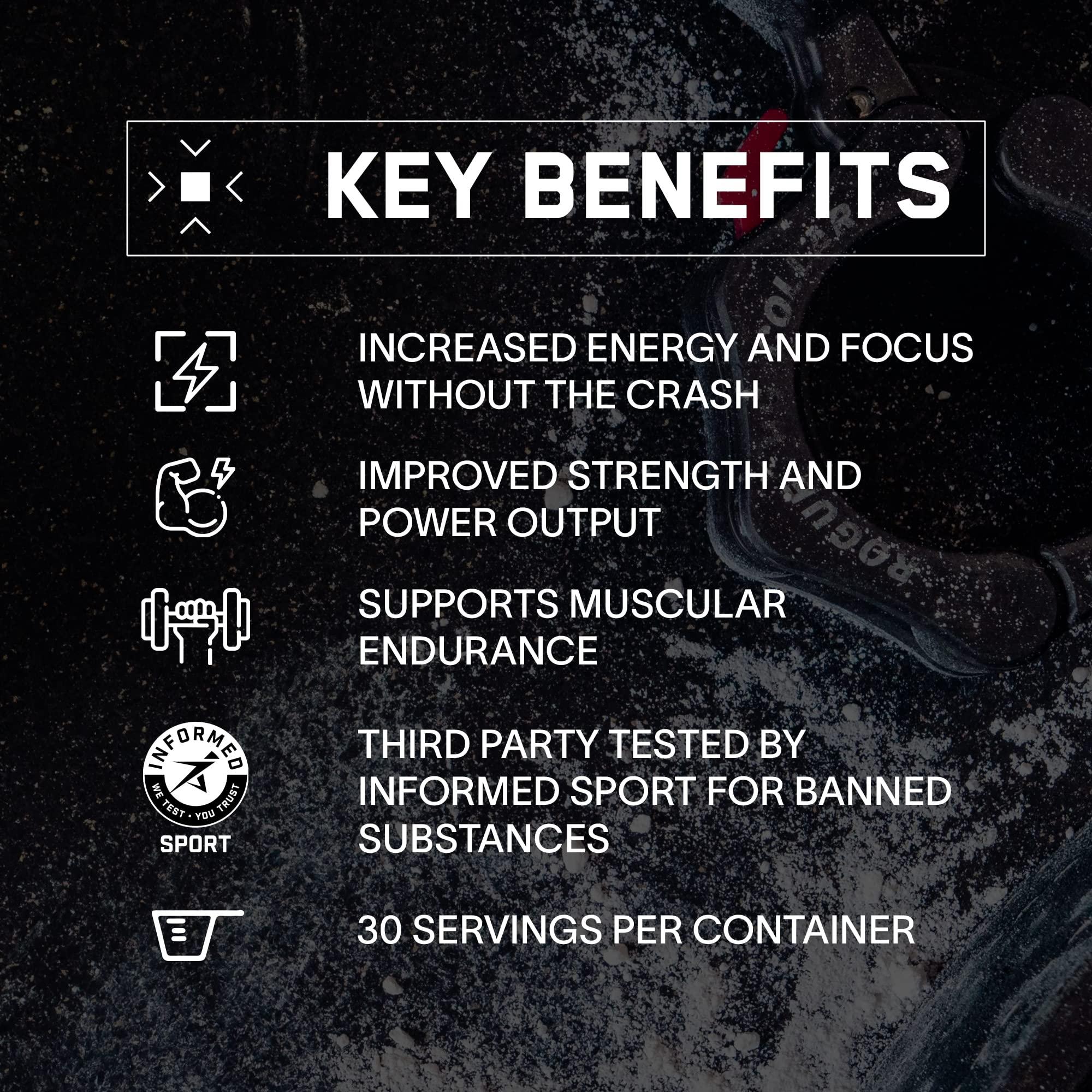 BARE PERFORMANCE NUTRITION BARE PERFORMANCE NUTRITION BPN Flight Pre Workout, Supports Energy and Mental Focus, Improved Endurance & Muscle Pumps with CarnoSyn Beta Alanine, Prickly Pear, 30 Servings