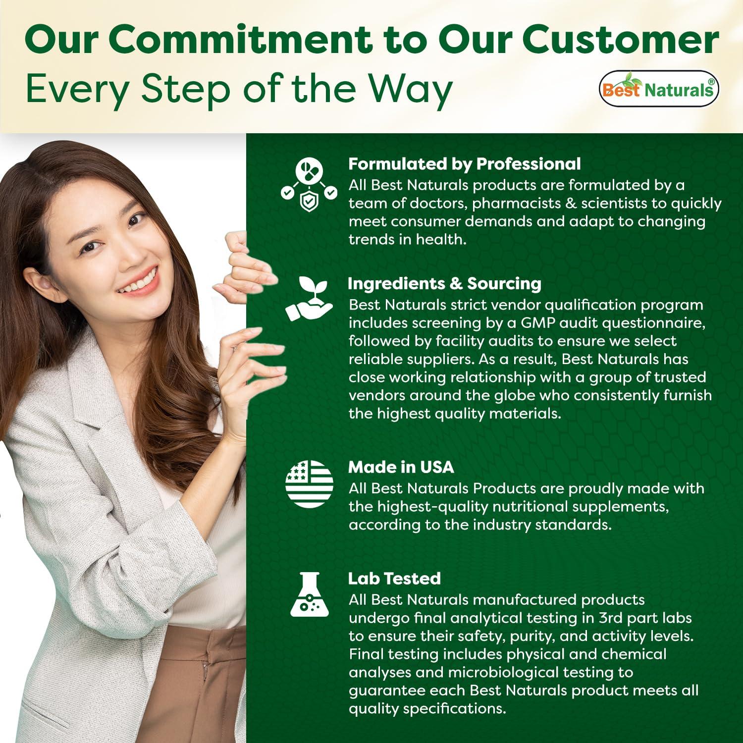 Best Naturals Best Naturals Iron Supplement - 65 mg - 240 Tablets - Non-GMO & Gluten Free