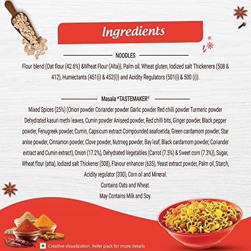 Nestle Maggi Nutri-Licious Oats Masala Noodles, 290g Pouch, Vegetarian, India