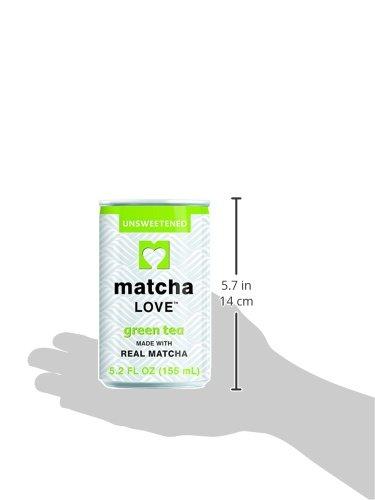 matcha LOVE Matcha Love Green Tea Unsweetened Energy Shots, 5.2 Oz, Pack of 20