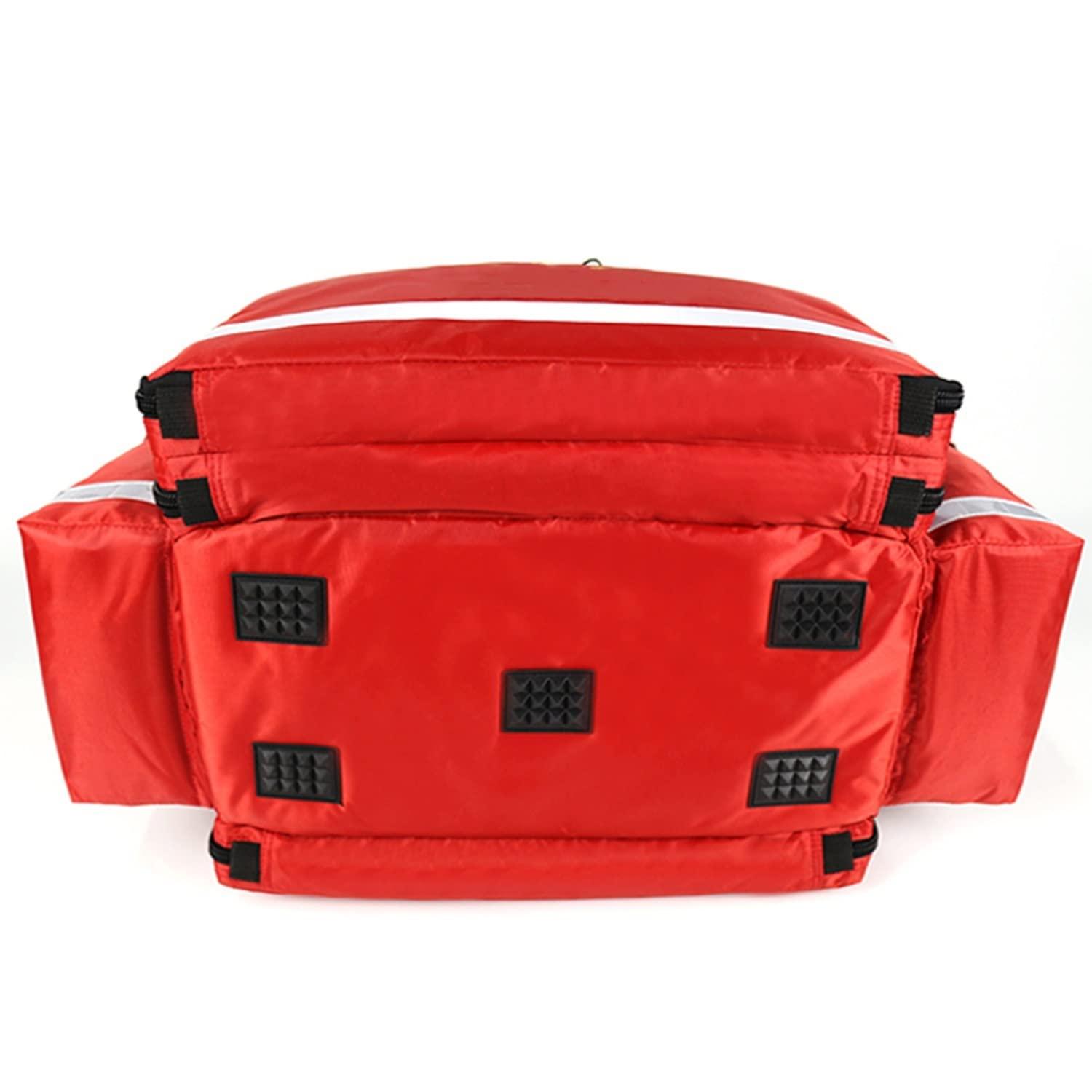 IOCCIOBB IOCCIOBB Portable First Aid Bag, Large Capacity Medical Kit Complete Emergency Response Empty Trauma Bag, for Rescue, Nurse, Paramedic Multi Pockets Bag