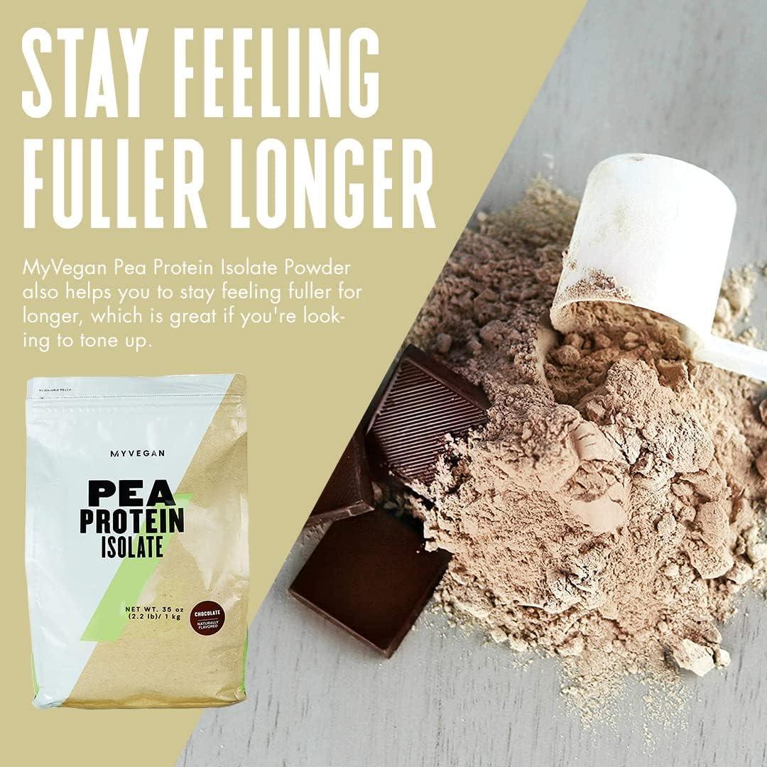 Myprotein Myprotein - MYVEGAN Pea Protein Isolate Powder - Natural Plant Based Amino Acids - Gluten and Sugar Free, Vegan - Banana Bread, 2.2 Lb (30 Servings)