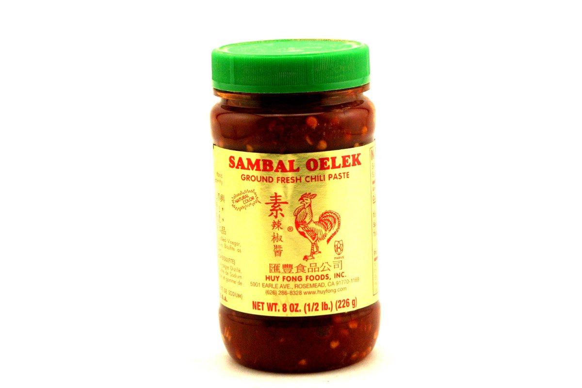 Huy Fong Huy Fong Sambal Oelek Ground Chili Paste - 8 oz x 2 bottles