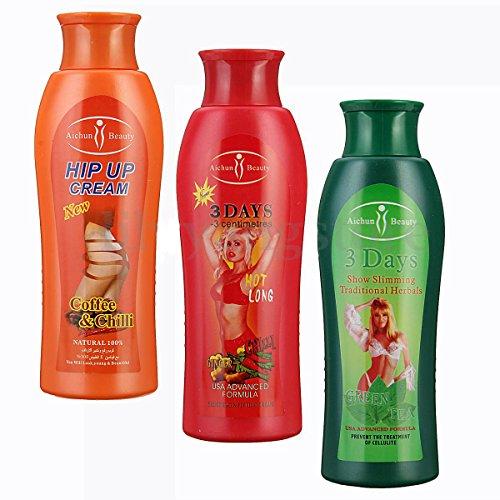 AICHUN BEAUTY Aichun Hip Up Butt Enhancement Slimming Fitting Cream Skin Buttocks Enlargement 200ML (GINGER & CHILLI)