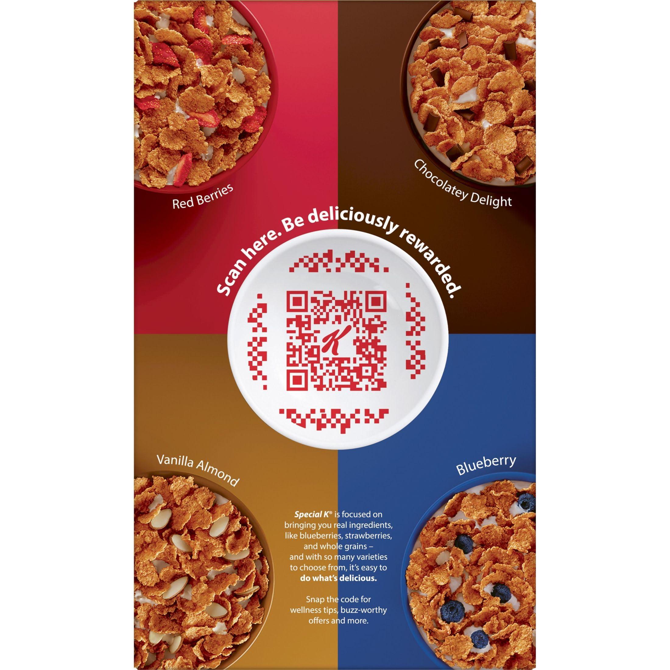 Special K Kellogg\'s Special K Cold Breakfast Cereal, Oat Crunch Honey, Fiber Cereal (8 Boxes)