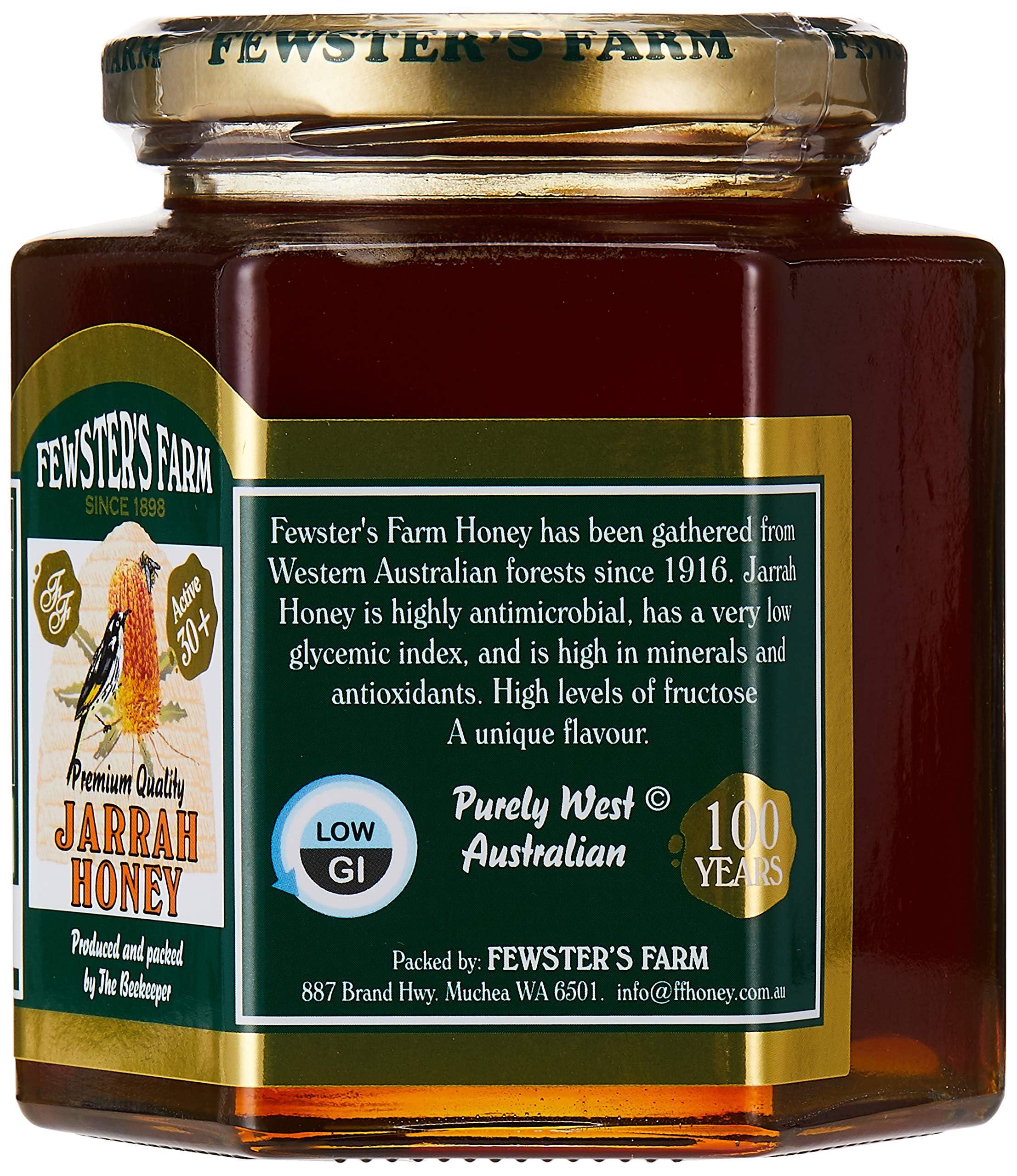 Fewster\'s Farm Fewster\'s Farm TA 30+ Jarrah Honey 500g Pack of 2 (Save 15%)