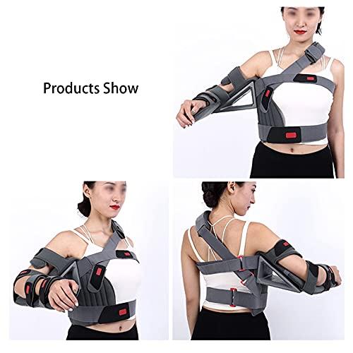 WILLQ Shoulder Abduction for Adjustable Rotator Cuff and Elbow Support Broken Fractured Bones Arm Shoulder Injury Support for Rotator Cuff Surgery Broken Arm for Men and Women