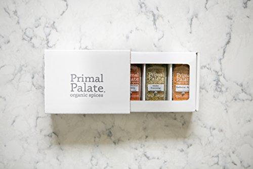 Primal Palate Organic Spices Primal Palate Organic Spices - Signature Blends 3-Bottle Gift Set