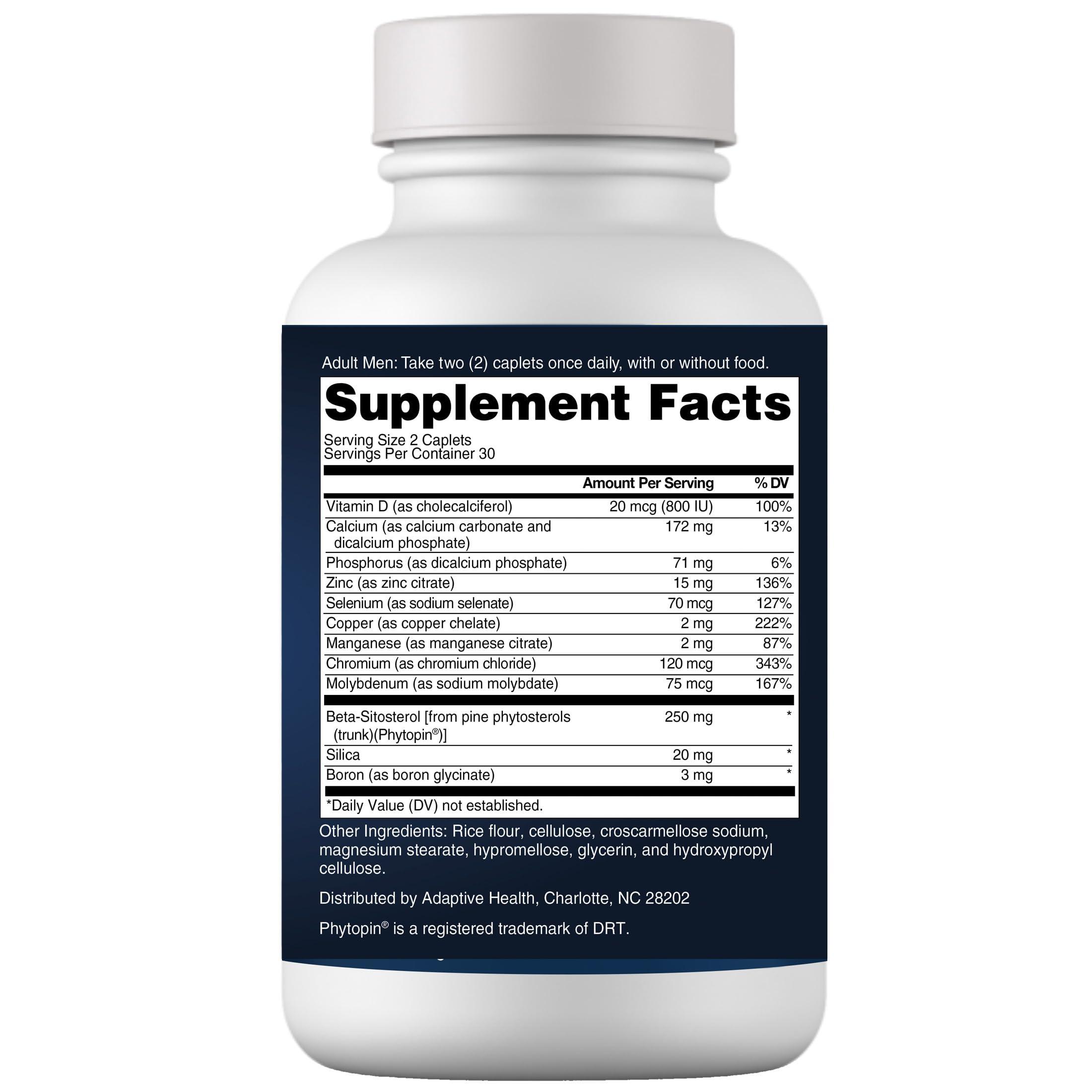 Super Beta Prostate SUPER BETA PROSTATE Support Supplement for Men's Health - Reduce Bathroom Trips, Promote Sleep, Better Bladder Emptying & Healthy Prostate, Beta Sitosterol - 60 Count (Pack of 1)