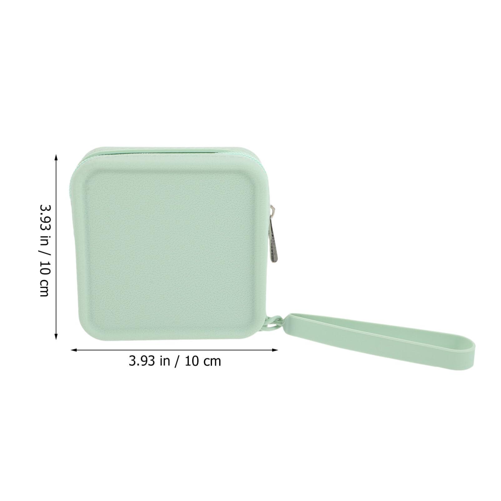 SOLUSTRE SOLUSTRE Sanitary Pad Bag Feminine Bag Sanitary Bags Tampon Holder for Purse Tampon Pouch Feminine Bag Tampon Bag for Purse Small Period Bag Travel Container Ocean