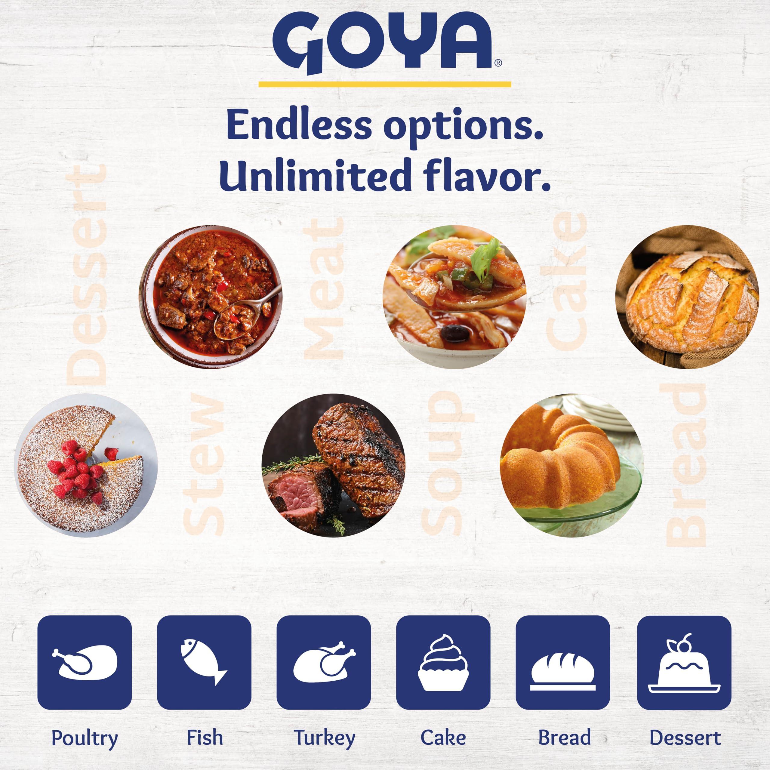 Goya Yellow Cornmeal by Goya, Gluten Free Cornmeal, Harina De Maiz, Fine Ground Corn Flour for Cornbread, Cornmeal Porridge, and More, 24oz. Bag