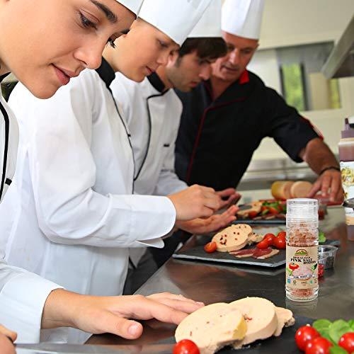 Himalayan Chef Himalayan Chef Pink Salt Refillable Grinder-Kosher & Natural Certified Himalayan Salt-Excellent Bath Salt 3.53 Oz Each - (Pack of 6)