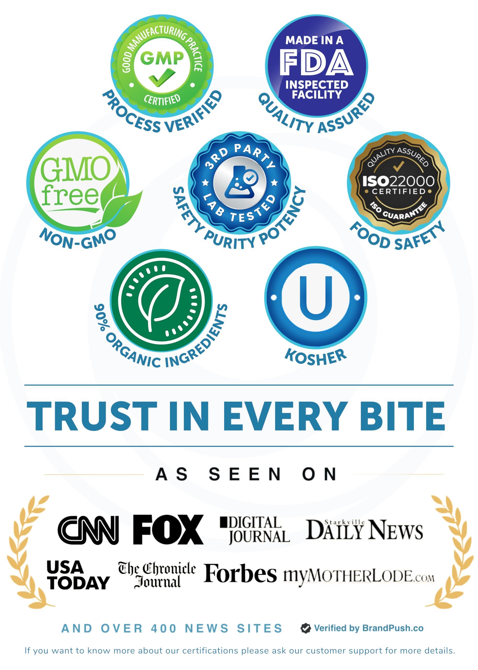 Lunakai Lunakai Extra Strength 3000mcg Vitamin B12 Gummies - USA Made, Delicious Daily Energy & Metabolism Support - Vegan B12 Methylcobalamin Supplement 60ct