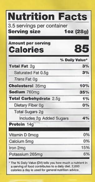 Mingua Beef Jerky Mingua Beef Jerky (The Original) 3.5 oz Original (Mild)