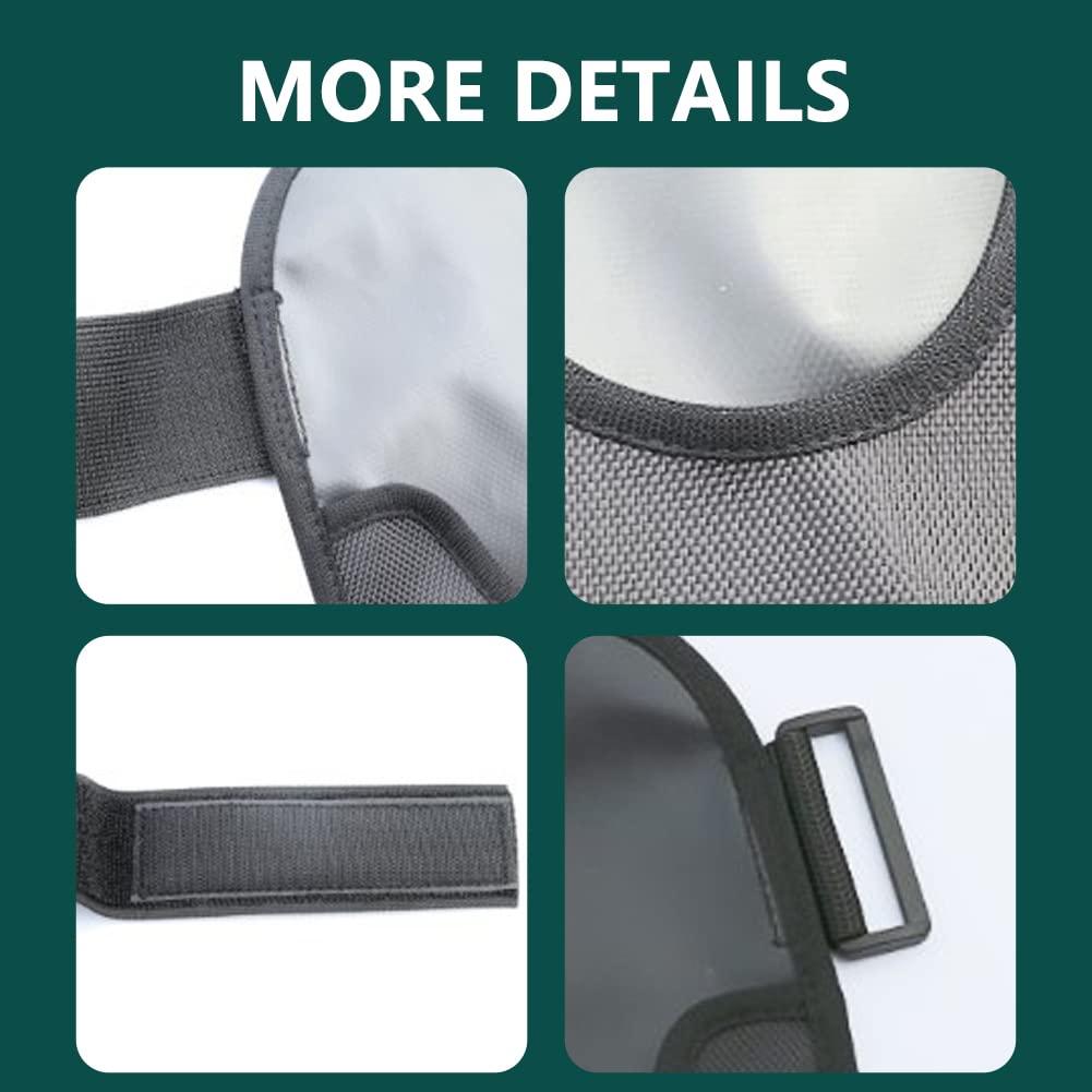 homfanseec homfanseec Ostomy Bag Covers Waterproof Colostomy Bag Covers with Adjustable Elastic Fixation Band, Universal Stoma Pouch Cover for ileostomy Ostomy Supplies for Women Men(Black)