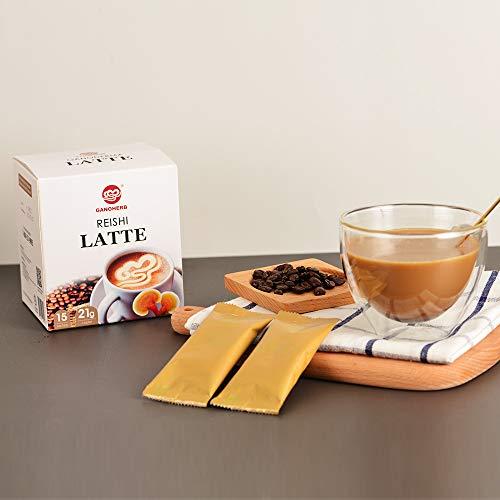 GANOHERB Ganoherb Reishi Mushroom Latte Coffee and Reishi Mushroom Green tea