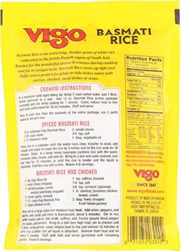 Vigo Vigo Rice Basmati, 12 oz