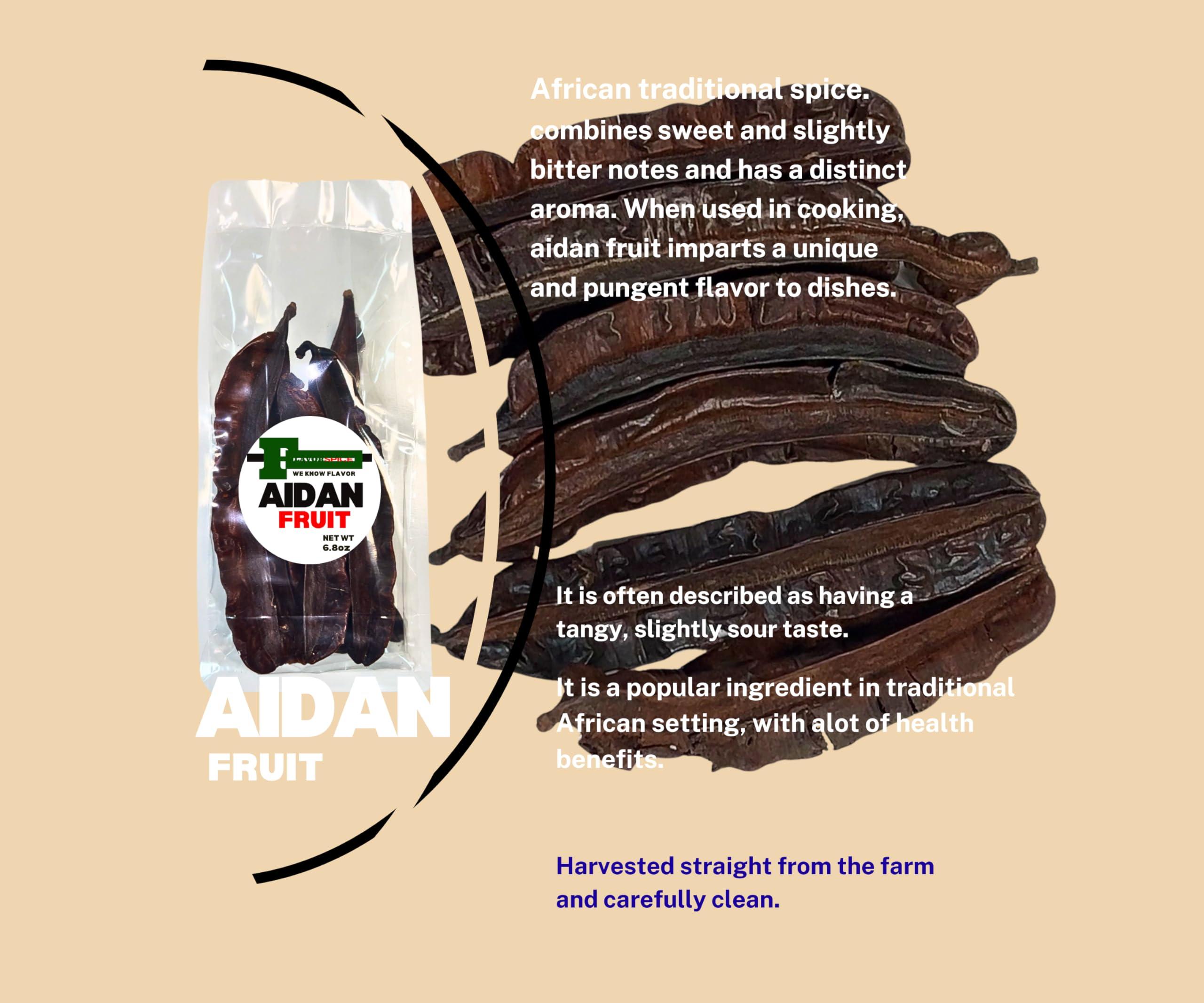 Flavor Spice Aidan Fruit Prekese, Tetrapleura (6 Pieces)