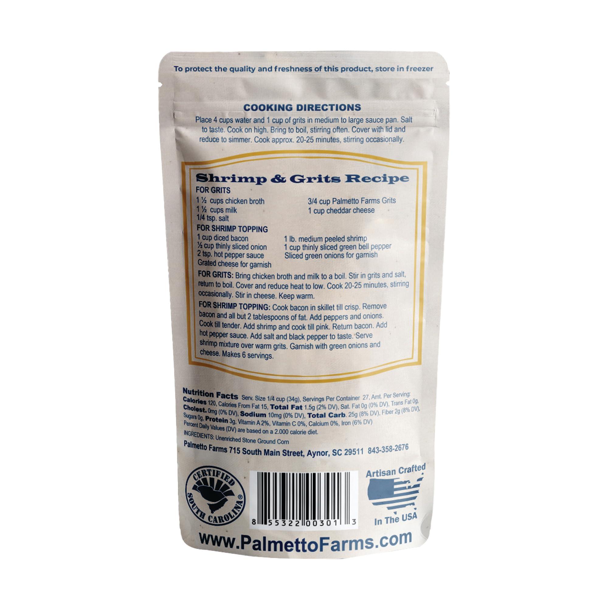 Palmetto Farms PALMETTO FARMS Stone Ground White Grits, 32 OZ