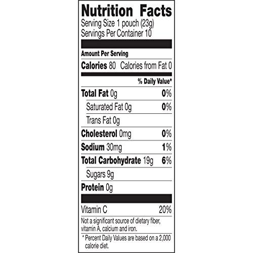 Betty Crocker Betty Crocker Fruit Snacks, SpongeBob SquarePants Snacks, 0.8 Ounce - 10 Count (Pack of 1)