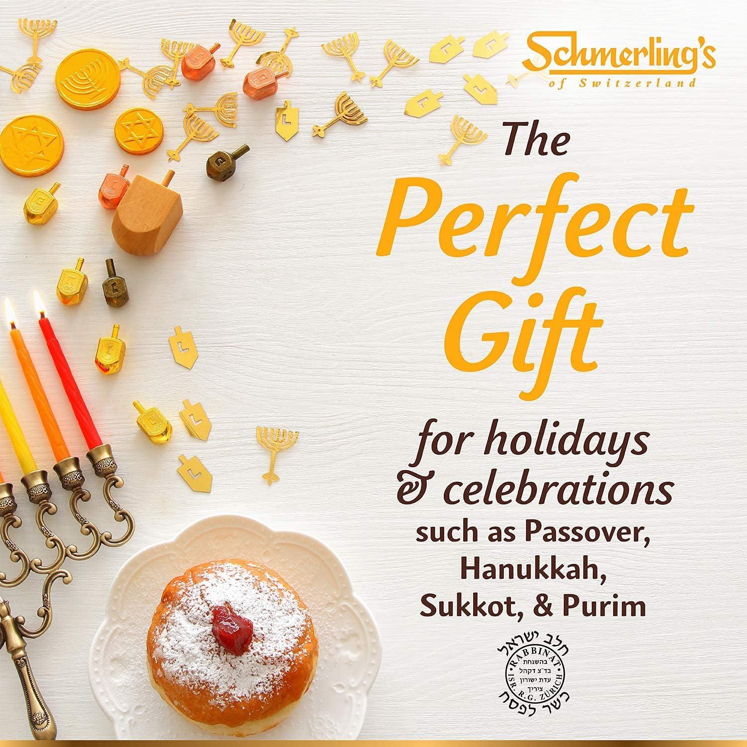 SCHMERLING'S Schmerling\'s Rosemarie Harmony White Chocolate - Premium Swiss White Chocolate Bars - Praline Filled - GMO Free - Kosher For Passover OU - 3.5oz Each (Pack of 2)