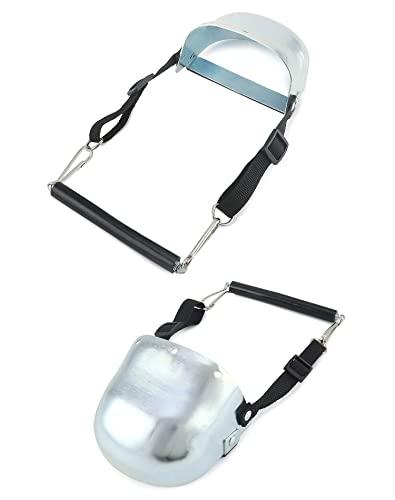 QWORK QWORK Steel Toe Guard, Metatarsal Guards, Foot Guard with Adjustable Straps, Universal Size for Men and Women, 1 Pair