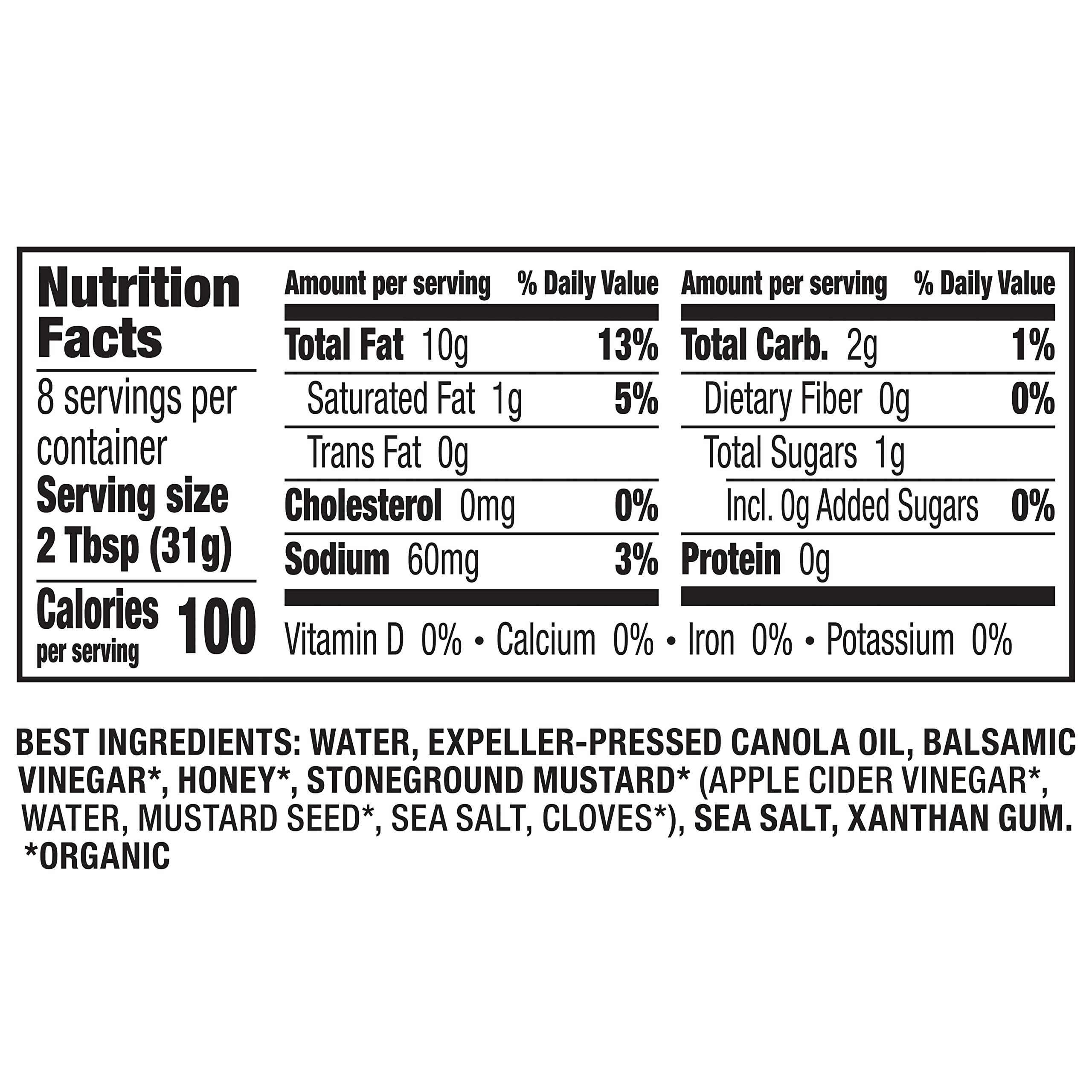 Annies Annie\'s Balsamic Vinaigrette Salad Dressing, Non-GMO, 8 oz