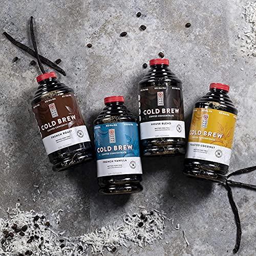 Kohana Coffee Kohana Cold Brew Coffee Concentrate, Organic, Original, 32 Ounce, Best Zero Calorie Low Acid Iced Coffee, Instant, Convenient and On The Go, Makes 16 Drinks, Single Bottle