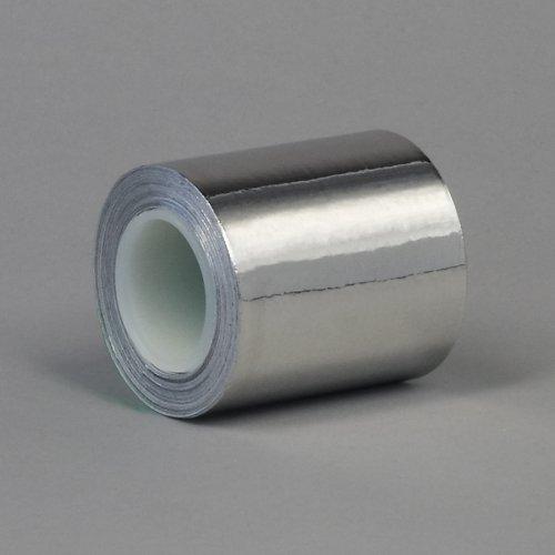 TapeCase 3M 431 Silver High Temperature Aluminum/Acrylic Adhesive Foil Tape, 2" width x 5yd length (1 roll)