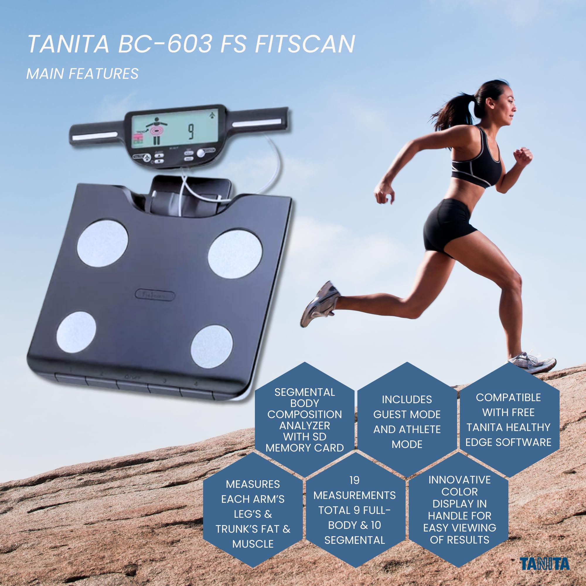 TANITA TANITA BC-603 FS FITSCAN SEGMENTAL Body Composition Monitor with SD Card