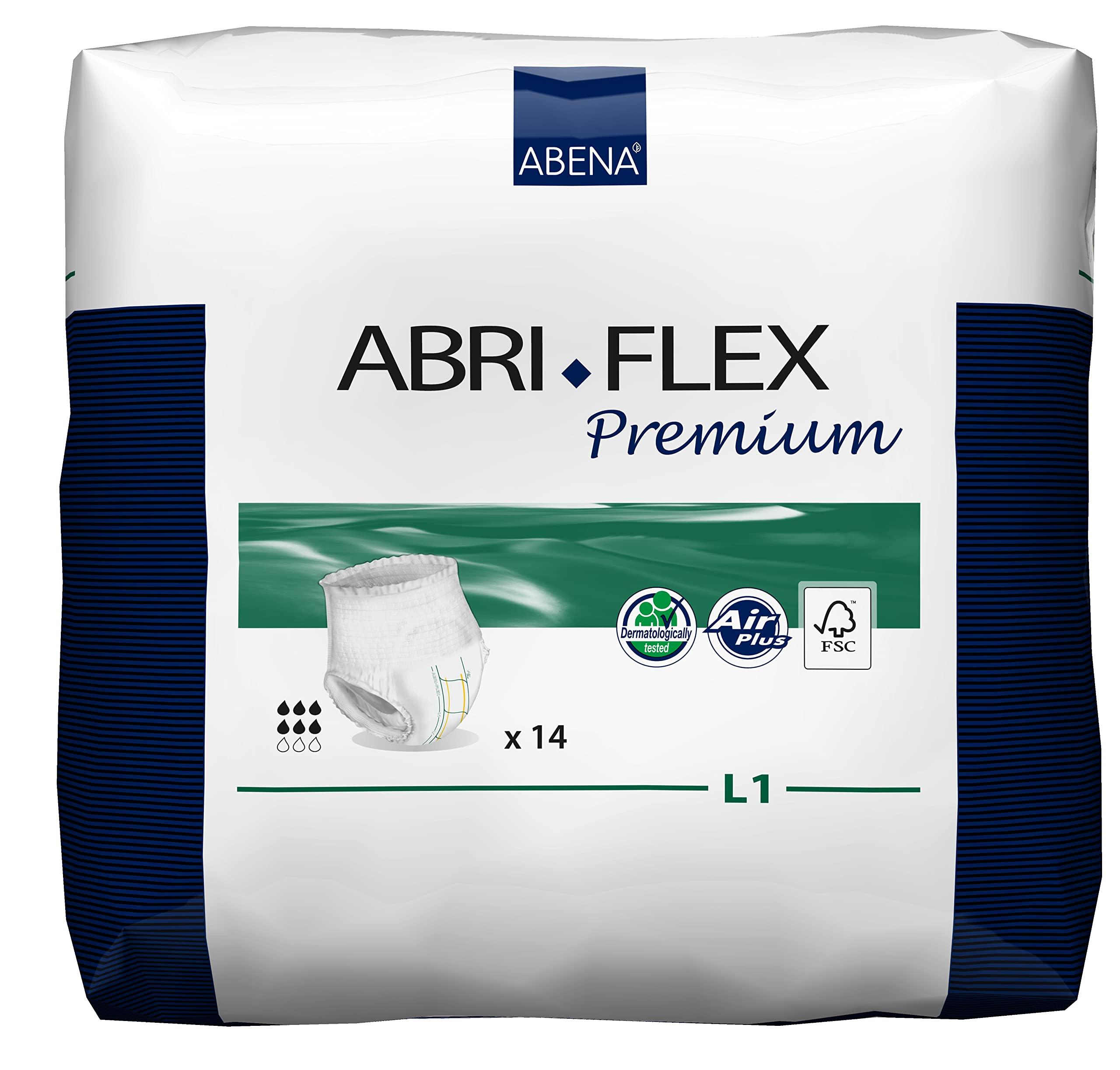 Abena Abena Abri-Flex Premium Protective Underwear, Level 1, (Extra Small To XX-Large Sizes) Large, 42 Count