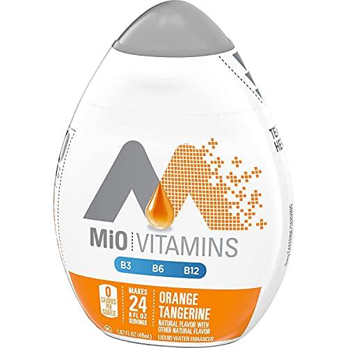 Mio Mio Vitamins Liquid Water Enhancer, Orange Tangerine, 1.62 OZ, 4-Pack