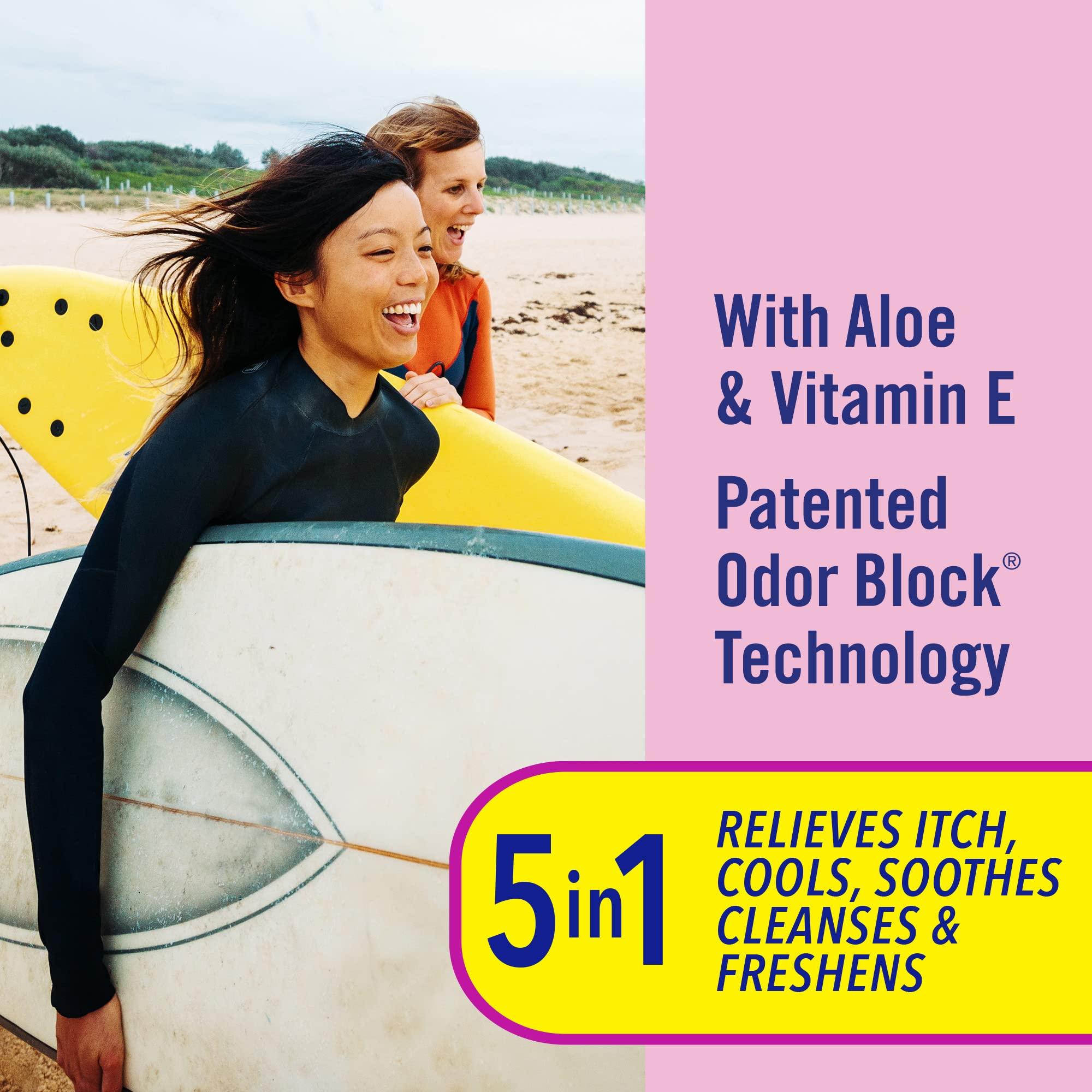 Vagisil Vagisil Maximum Strength Feminine Anti-Itch Cream with Benzocaine for Women & Anti-Itch Medicated Feminine Intimate Wipes for Women, Maximum Strength, Gynecologist Tested, 12 Wipes