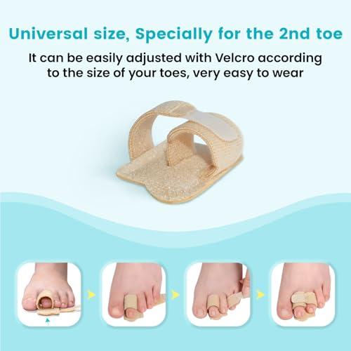Pozpo Tech Hammer Toe Straightener Corrector Wrap for Women & Men, Hammer Toe Splint Support - 1 in package