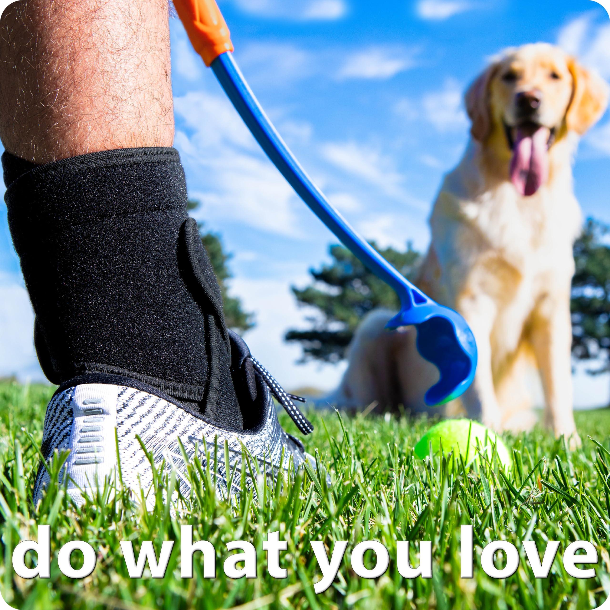 Omeer Omeer Right Foot AFO Foot Drop Brace For Walking With Shoes, Socks, Or Barefoot Provides Foot Drop Support For Men Or Women And Also Provides Plantar Fasciitis Relief