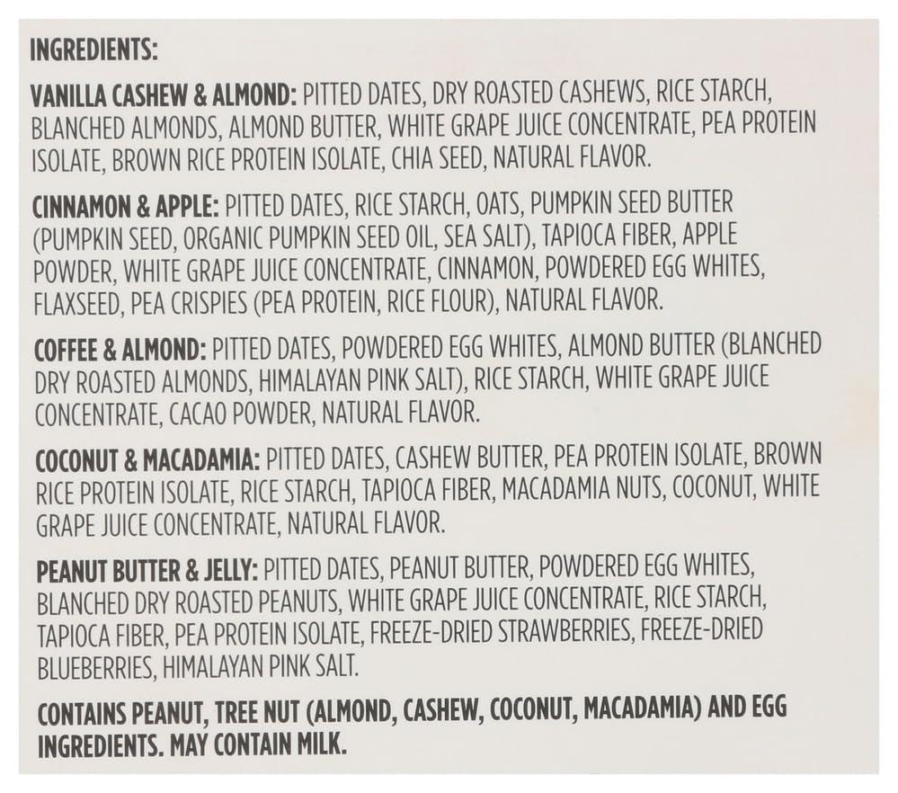 365 by Whole Foods Market 365 by Whole Foods Market, Chewy Protein Bites Variety Pack, 1.58 Ounce (Pack of 5)