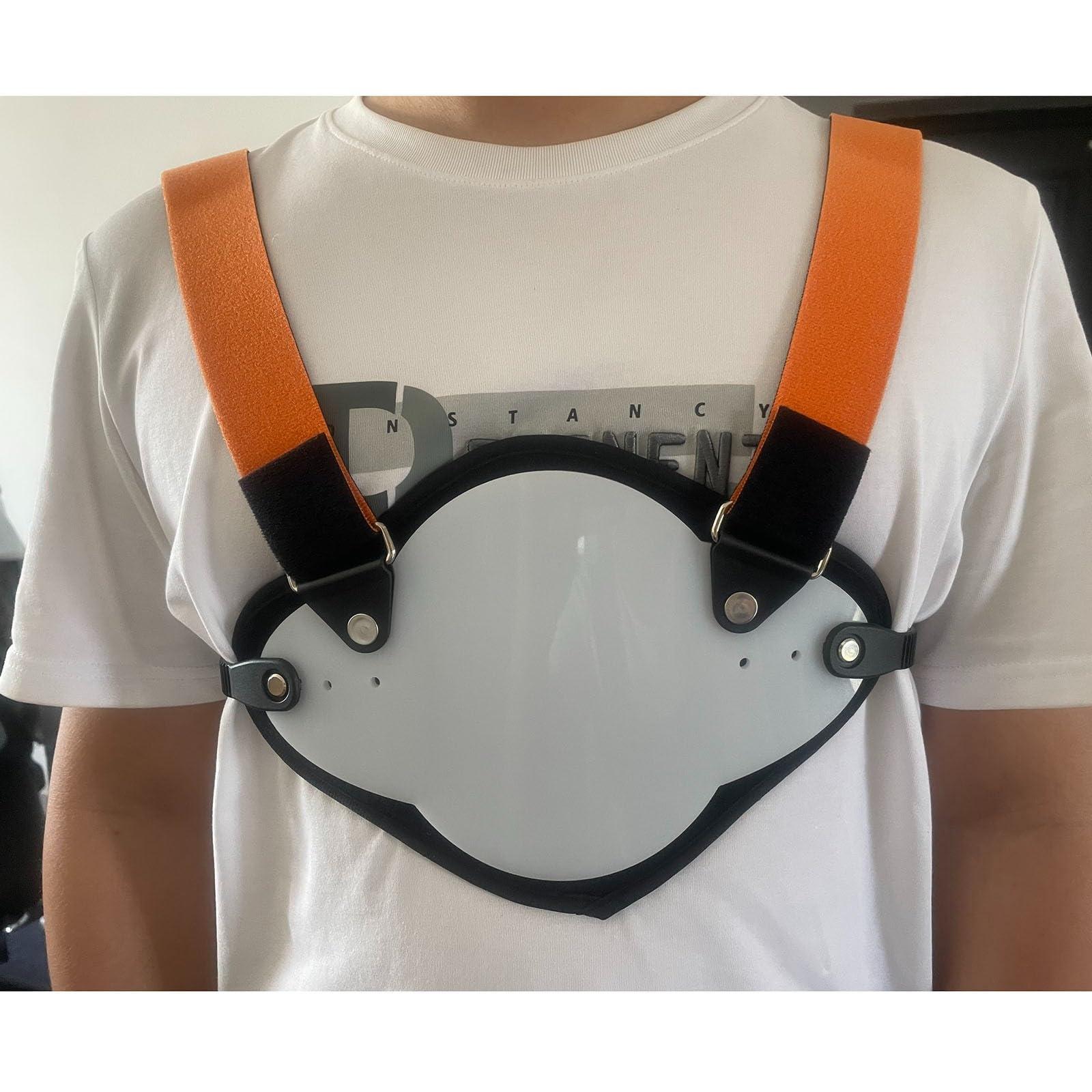 NICHOY NICHOY Pectus Carinatum Orthosis Brace - Deformed Sternum Brace,Pigeon Chest Support for All Ages,Ribs Valgus Orthosis Braces,Adjustable Size,Suitable for All Body Types(Adult)