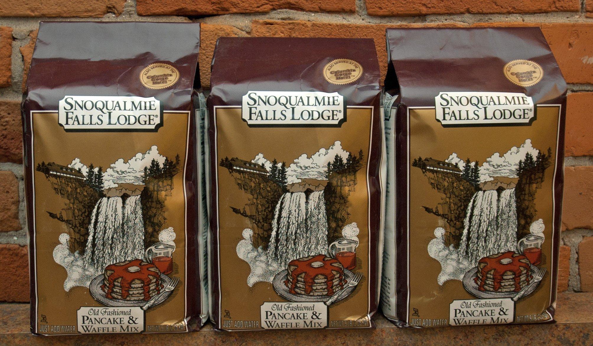 Snoqualmie Falls Lodge Snoqualmie Falls Lodge Old Fashioned PANCAKE & WAFFLE Mix 5lb. (3 Bags)
