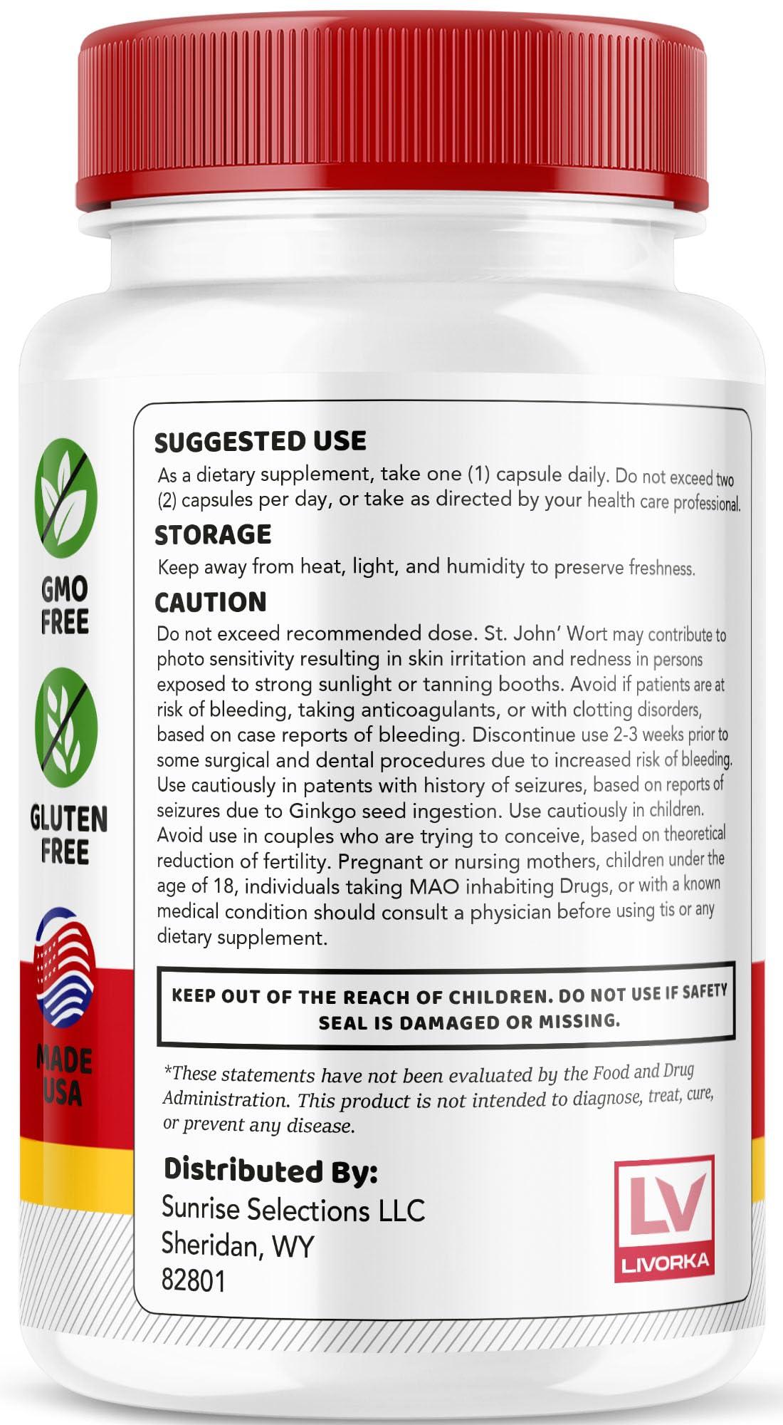 LIVORKA (5 Pack) Glyco Renew - Glyco Renew Blood Support, GlycoRenew Blood Support, Glyco Renew Blood Support Pills, Ripped Glyco Renew Blood Support, Glyco Renew Pills, Glyco Renew Supplement, 150 Capsules