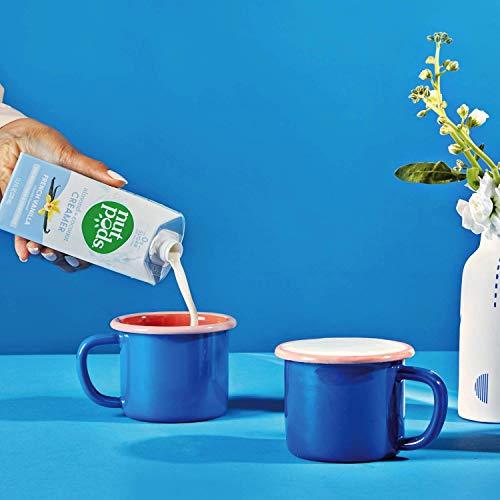 nutpods nutpods Non Dairy Coffee Creamer Bundle: a 4 pack of French Vanilla creamer and a 3 pack of Cinnamon Swirl creamer.