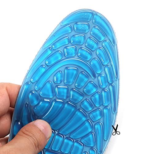 EXCEART EXCEART Gel Shoe Inserts Gel Insoles Foot Arch Support Flat Foot Insoles Shoe Mat Shoe Pad Insole Pad Man and Women Insoles Routine Insoles Shoe Insole Sports Insole Absorb Sweat Particles