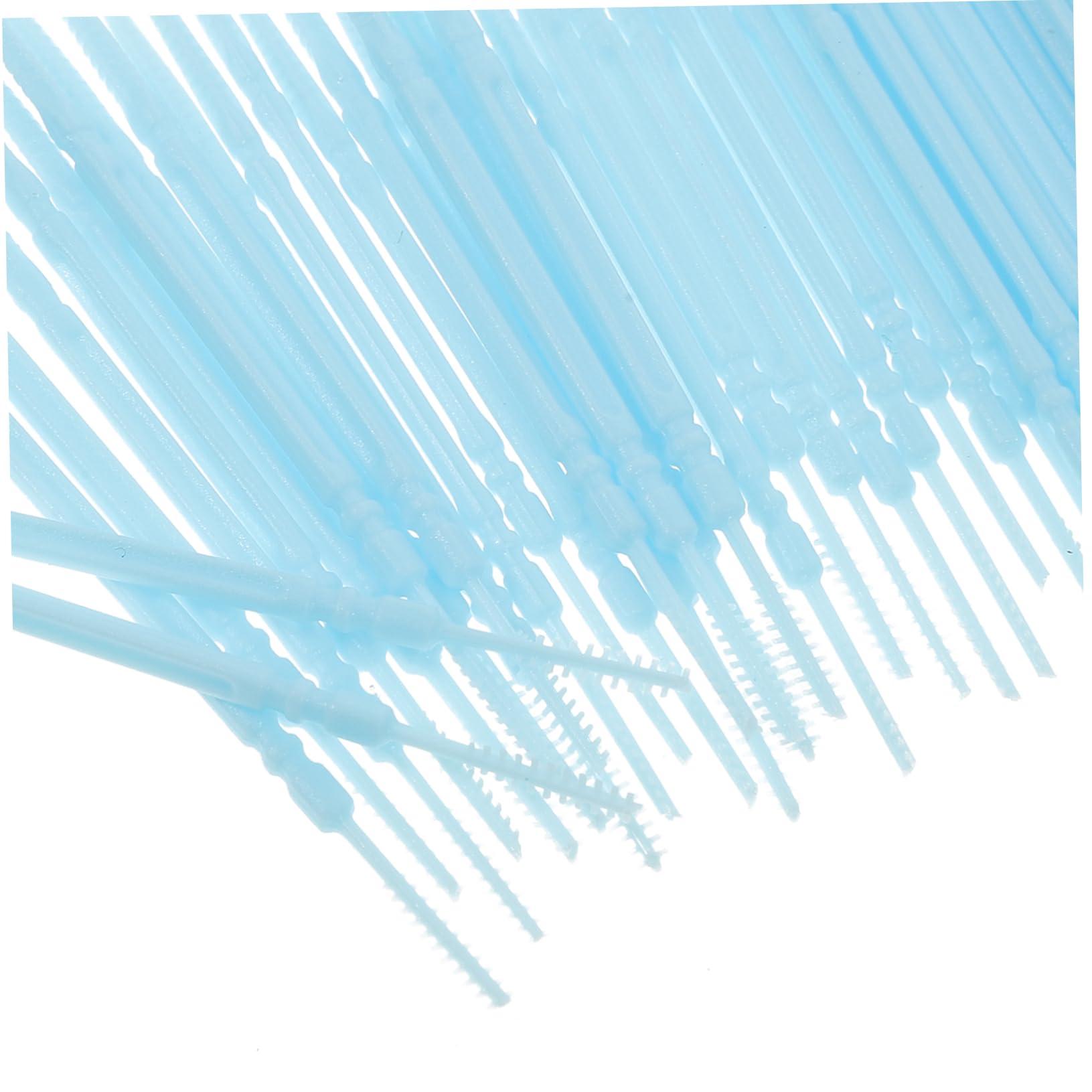 Healvian Healvian 1100pcs Brush Picks Brushless Toothpicks Dual Ended Tooth Pick Gumballs Toothpick Floss Tooth Floss Cleaning Gadgets for Teeth Toothpick Brush Toothbrush Boy Toothpicks White