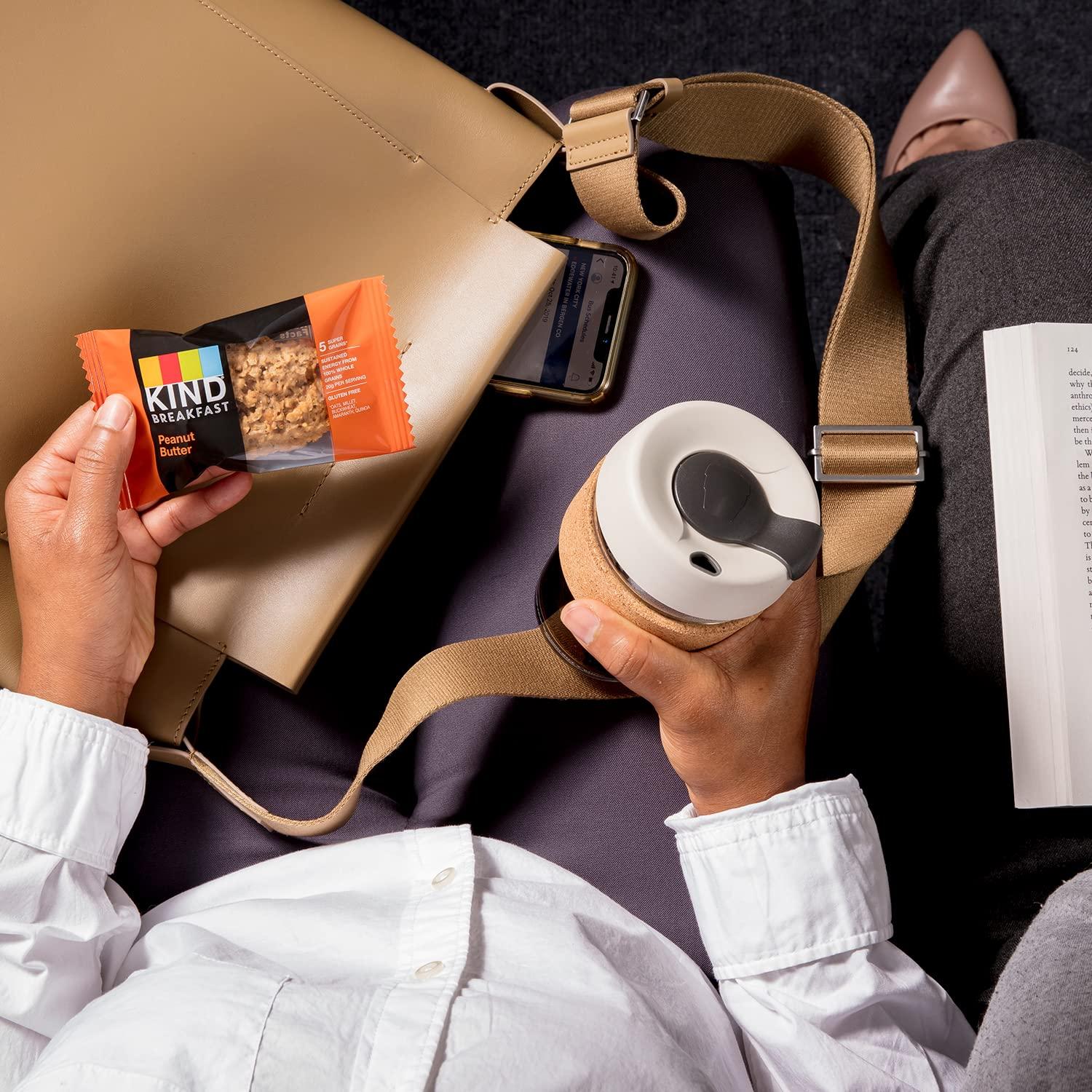 KIND KIND Breakfast Bars, Healthy Snacks, Peanut Butter, Gluten Free, Whole Grains and Oats, 5g Protein, 30 Count