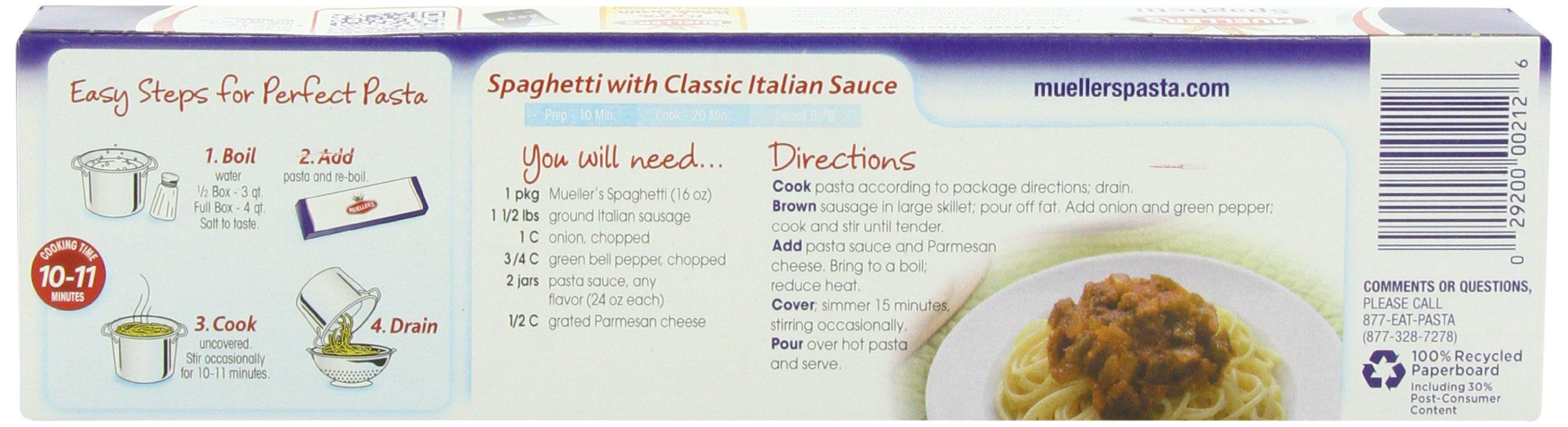 Mueller's Mueller's Spaghetti, 16-Ounce Boxes (Pack of 20)