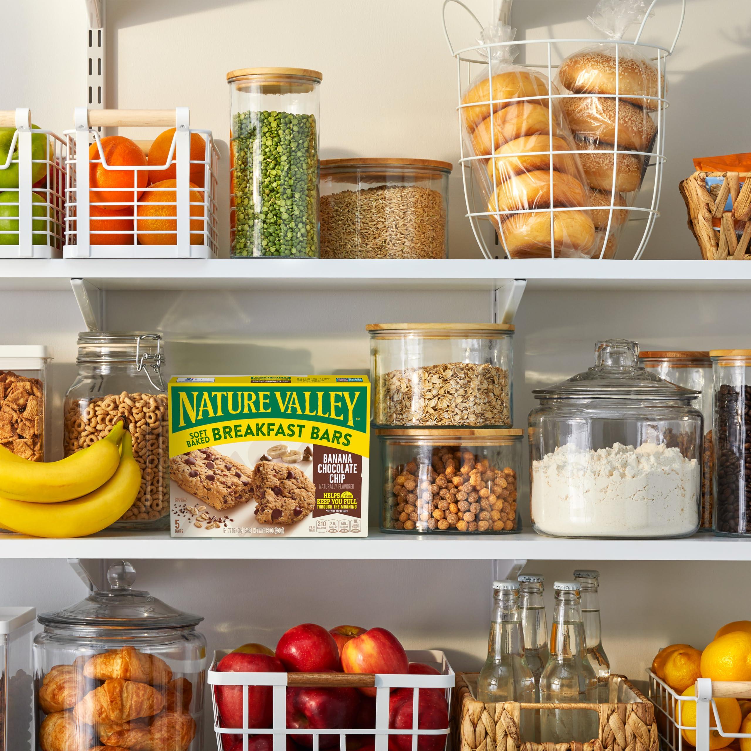 Nature Valley Nature Valley Soft Baked Breakfast Bars, Banana Chocolate Chip, Morning Snacks, 5 Count, 8.85 oz