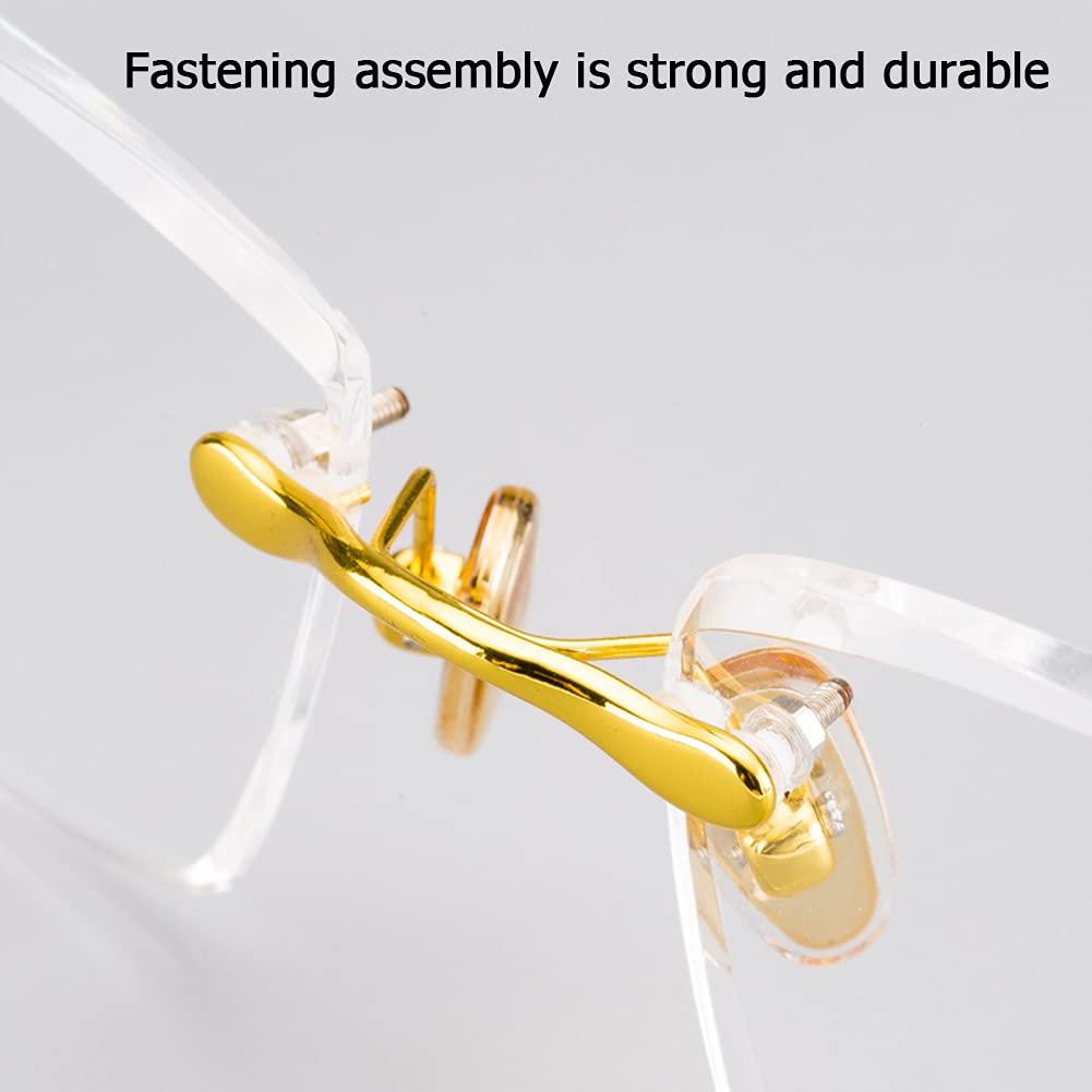 NWB NWB Rimless Reading Glasses Blue Light Blocking for Men,Crystal Clear Lens,Metal Frame Spring Hinges Readers Anti Glare
