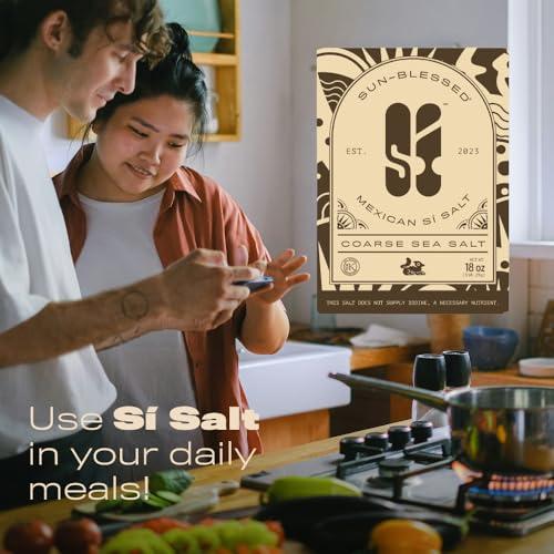 S MEXICAN S SALT S Salt, Colima Sea Salt, Crystals, Kosher, Unrefined, Hand Harvested (18 oz, Coarse Sea Salt)